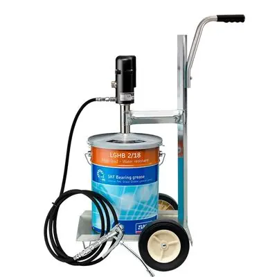 Výhodná Nabídka LAGG 18AE - mobilní mazací čerpadlo poháněné stlačeným vzduchem