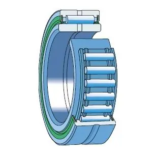 Značkový NA 4906.2RS - jehlové ložisko s vnitřním kroužkem s prachovkou na obou stranách