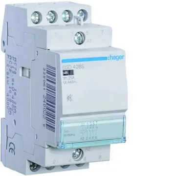 Stykač instalační 25A 24V~= ESD428S 3xNO/1xNC se sníž.hlučností Objednat Nyní