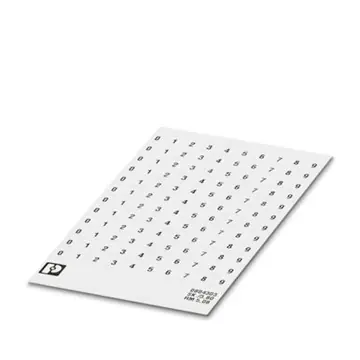 Značení svorek SK 5,08/3,8: 0-9 Velkoobchod