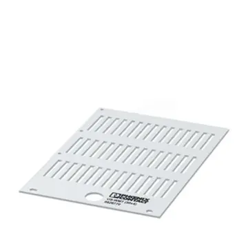 US-WMT (30X4) Označovač kabelů, Karta, bílá, nepotištěné, popisovateln Aktuální