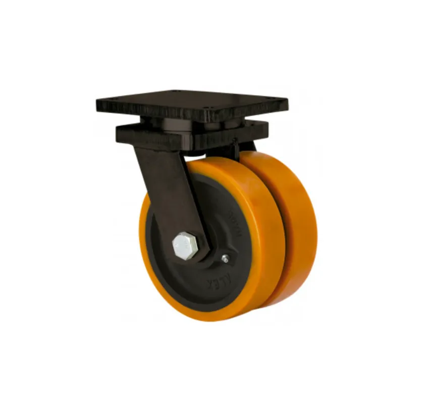 Zlevněný HLG-HU 2-1866 Těžkotonážní kolečko - otočné