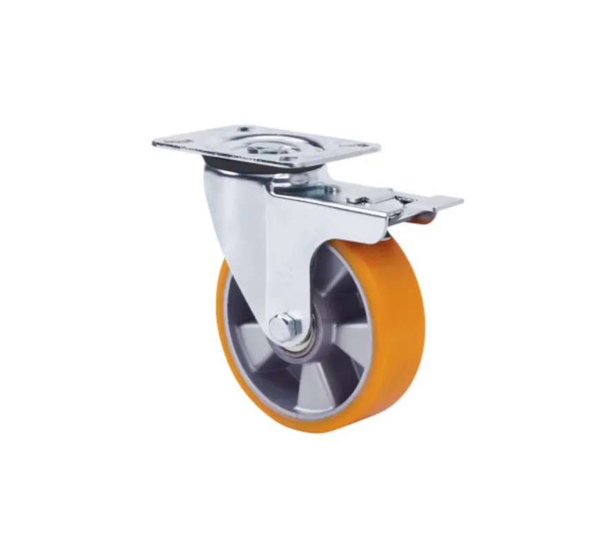 ZVR-AUB 2-3851 Průmyslové kolečko - otočné s brzdou Super Cena