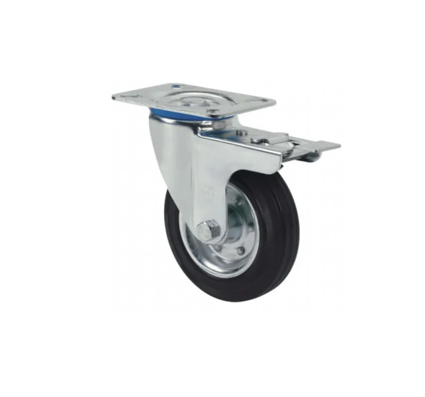 ZV-BS 2-2309 Průmyslové kolečko - otočné s brzdou Víkendová Akce