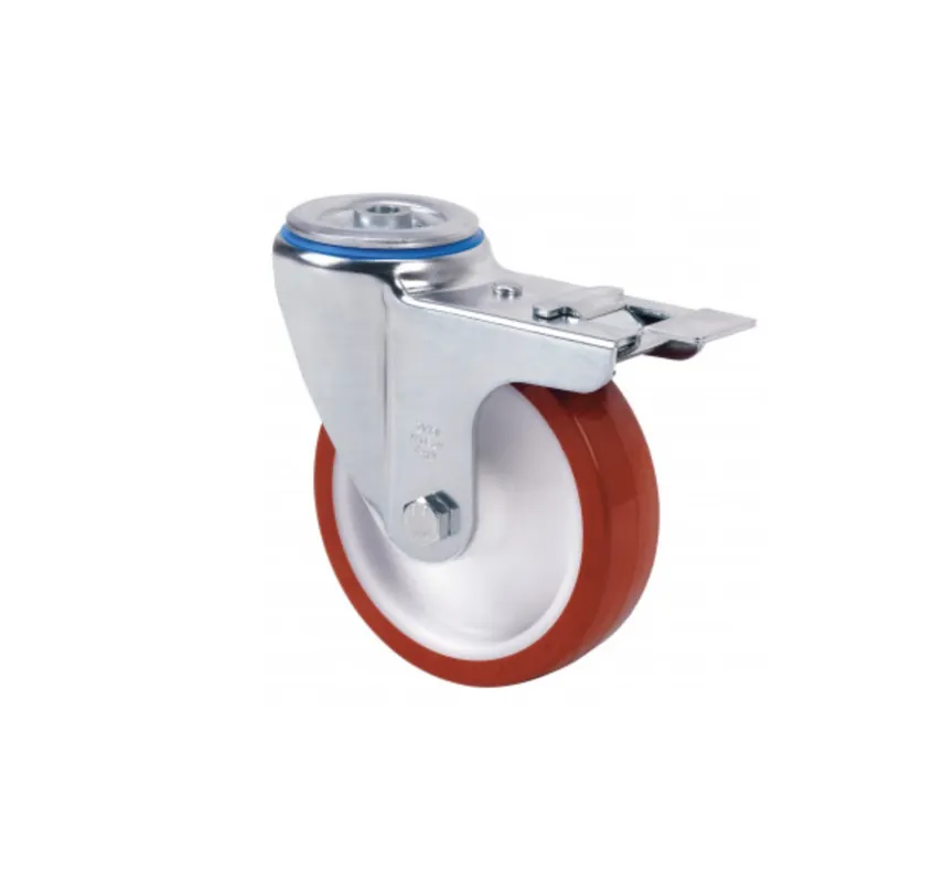 ZV-POL 2-4883 Průmyslové kolečko - otočné s brzdou Bezpečná Platba