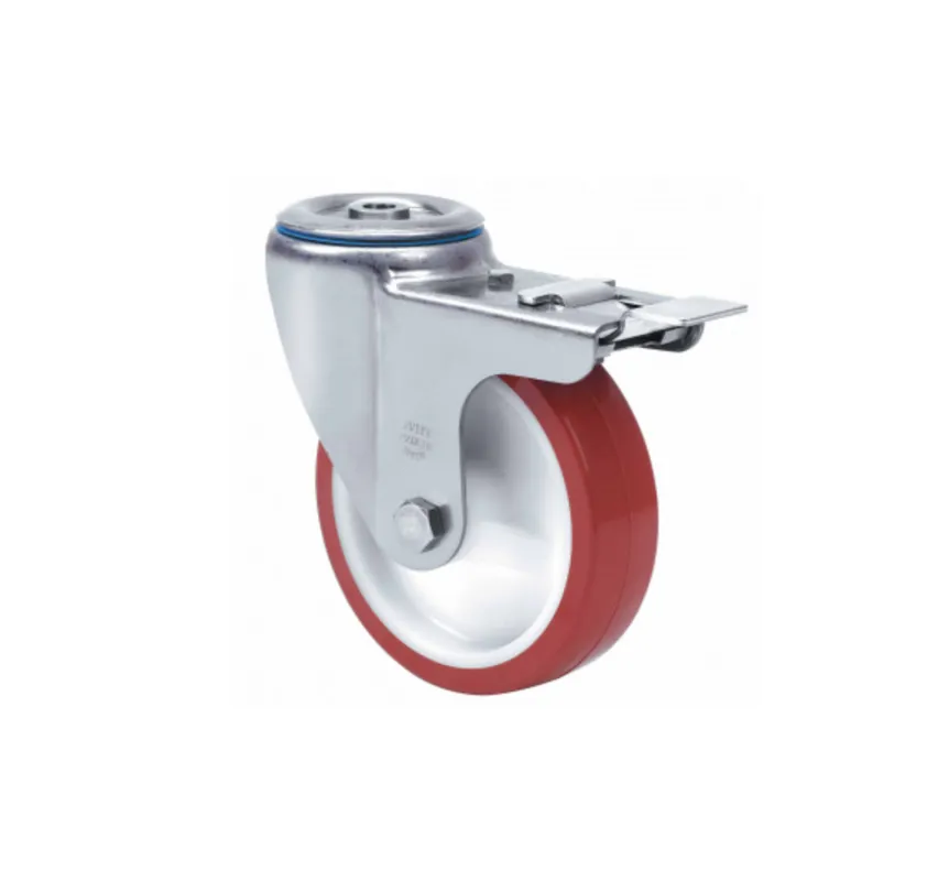 ZVI-POL 2-2440 Kolečko nerezová ocel - otočné s brzdou Ihned K Objednání