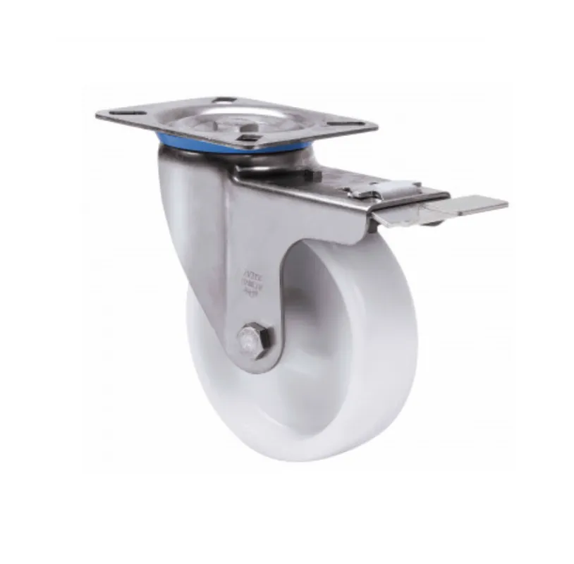 ZVI-UT 2-2414 Kolečko nerezová ocel s brzdou Nejlepší Cena