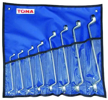 E111714 Sada očkových klíčů DIN 838 ve vinylu, 8dílná TONA EXPERT Sada očkových klíčů Pouze Dnes