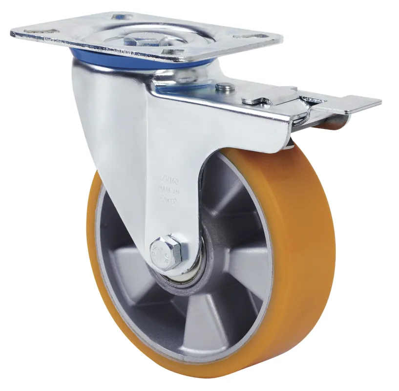 ZV-AUB 2-2535 Průmyslové kolečko - otočné s brzdou Akční Cena