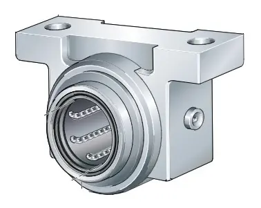 Profesionální KGB 25-PP-AS INA Lineární kuličková jednotka oboustranně krytá