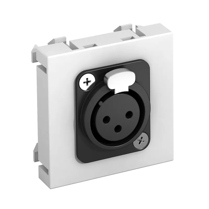 Vysoce Kvalitní OBO BETTERMANN Multimediální nosič XLR 3-pólový MTG-X3F L RW1