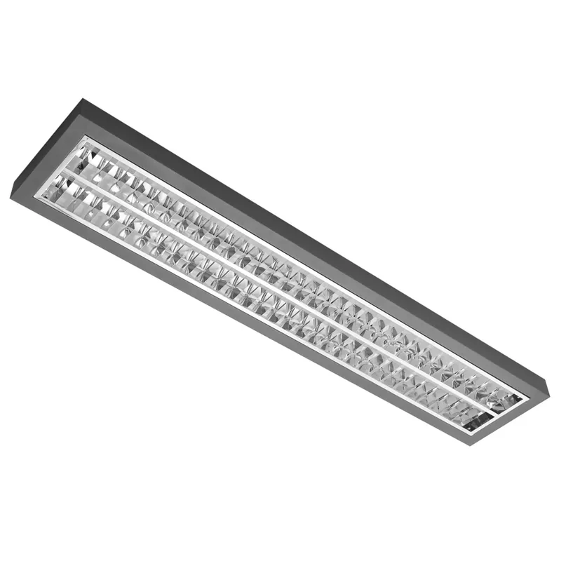 SK0094656-CZ20260306-083626-0-1772757394-pim-486086_1 Záruka V Ceně MODUS AREL4000, 2x LED , 1200mm, mřížka AL lesk, závěsné direkt/indirekt, LED 830, SELV 1400mA, 1-10V stmívatelný