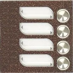 TESLA STROPKOV Modul 4FN 230 84.1/F 4tlačítka, antika měď Kup Teď